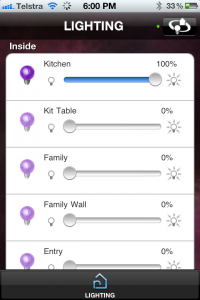 Home control from your phone or ipad or PC.